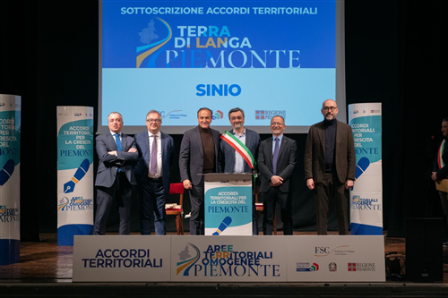 Accordo di cooperazione territoriale tra la Regione Piemonte e tutti i Comuni del territorio